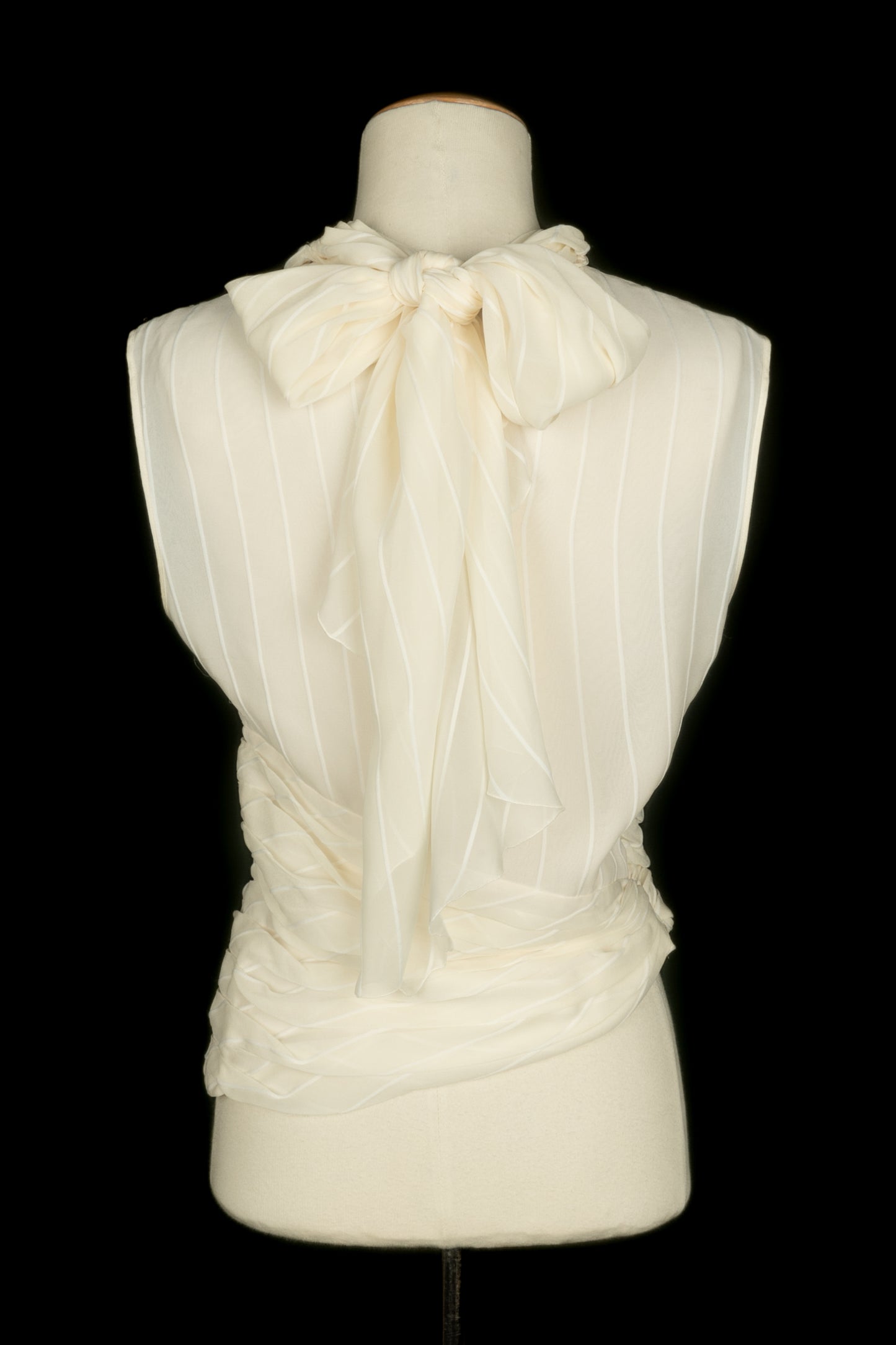 Haut en soie Christian Dior 