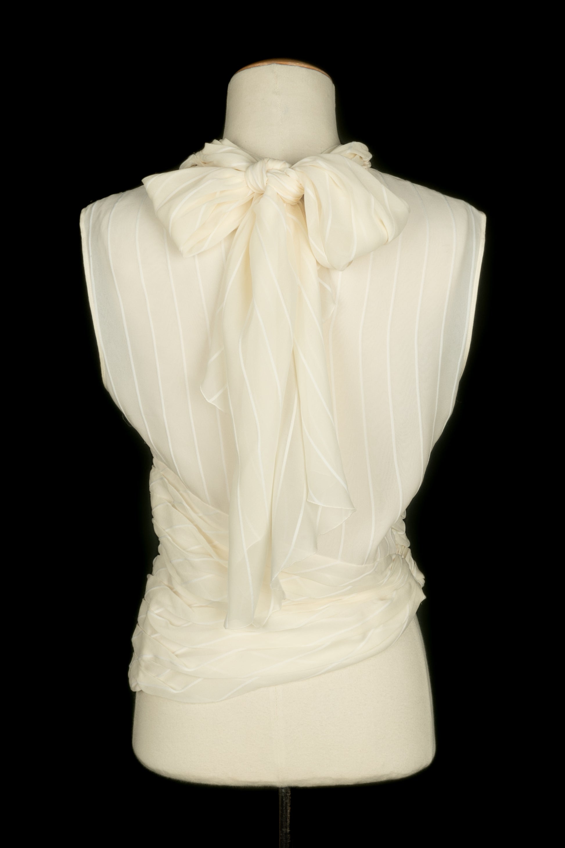 Haut en soie Christian Dior 