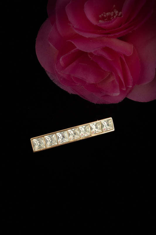 Broche rectangulaire Christian Dior 