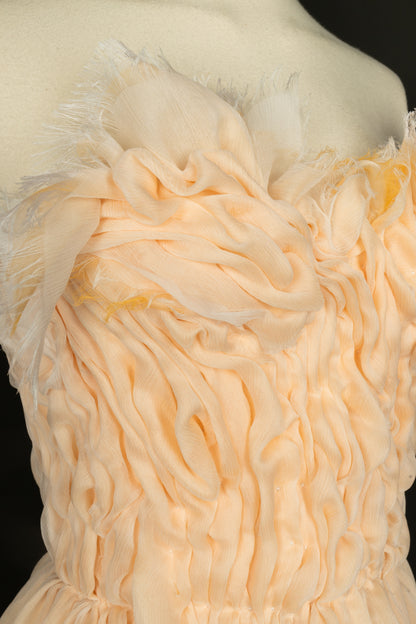 Robe "Symphonie Barbare" Franck Sorbier Printemps-Eté 2025