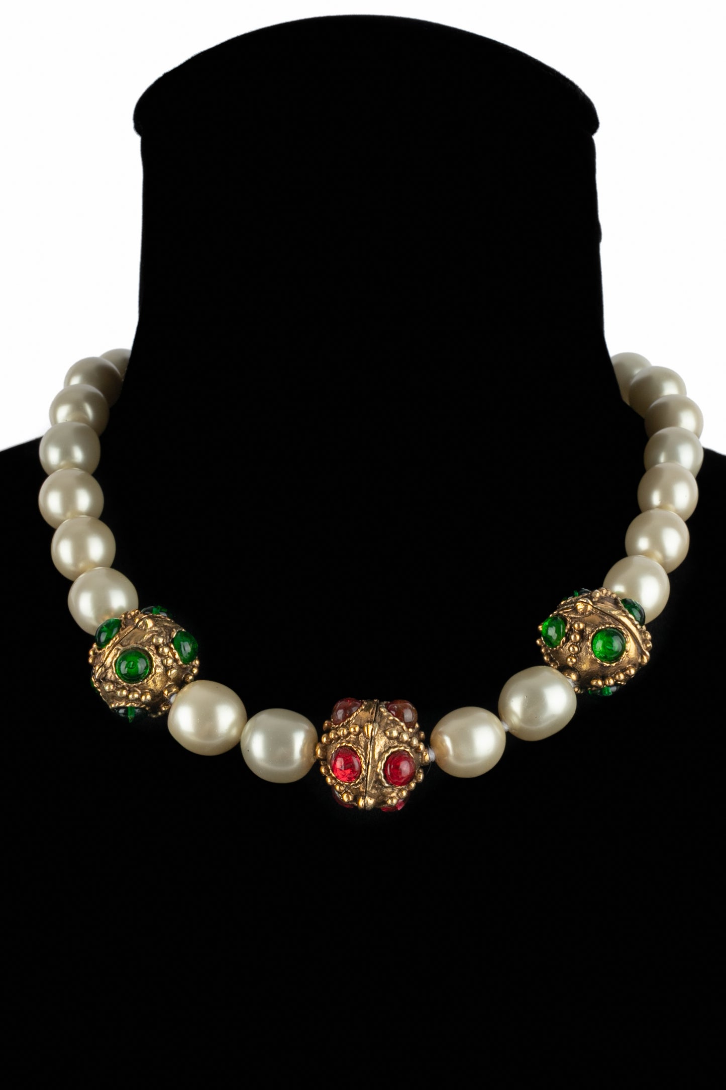 Collier de perles Chanel 1990's