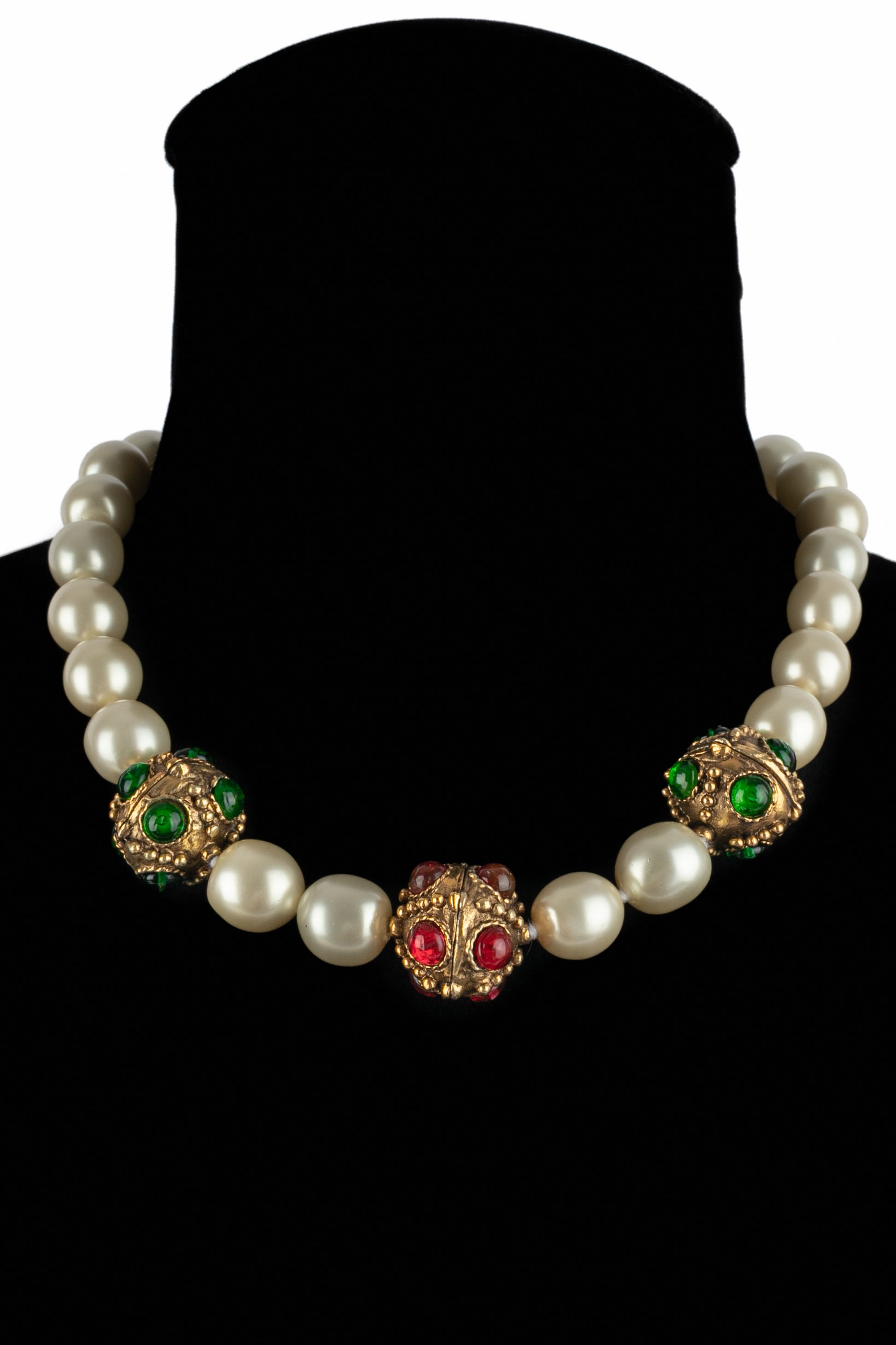 Collier de perles Chanel 1990's
