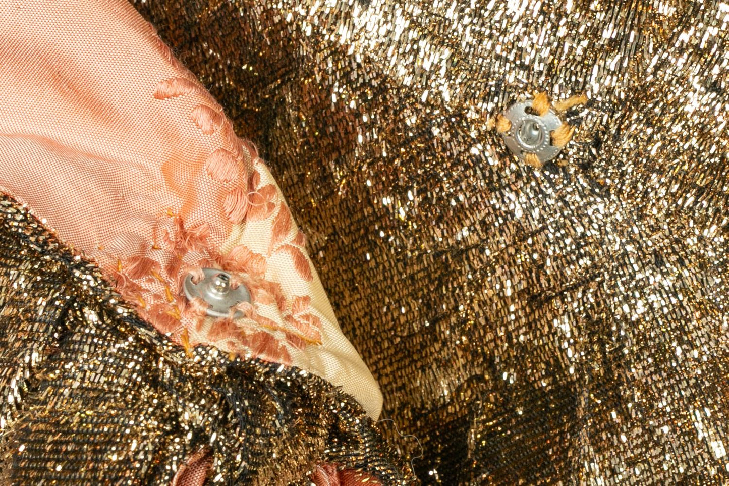 Veste dorée Carven Haute Couture Automne 2004-2005