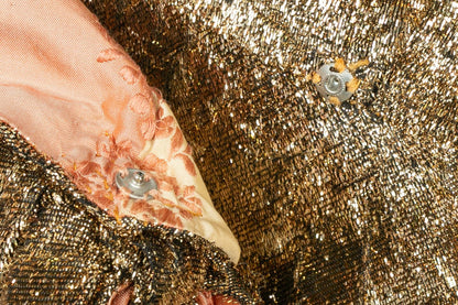 Veste dorée Carven Haute Couture Automne 2004-2005