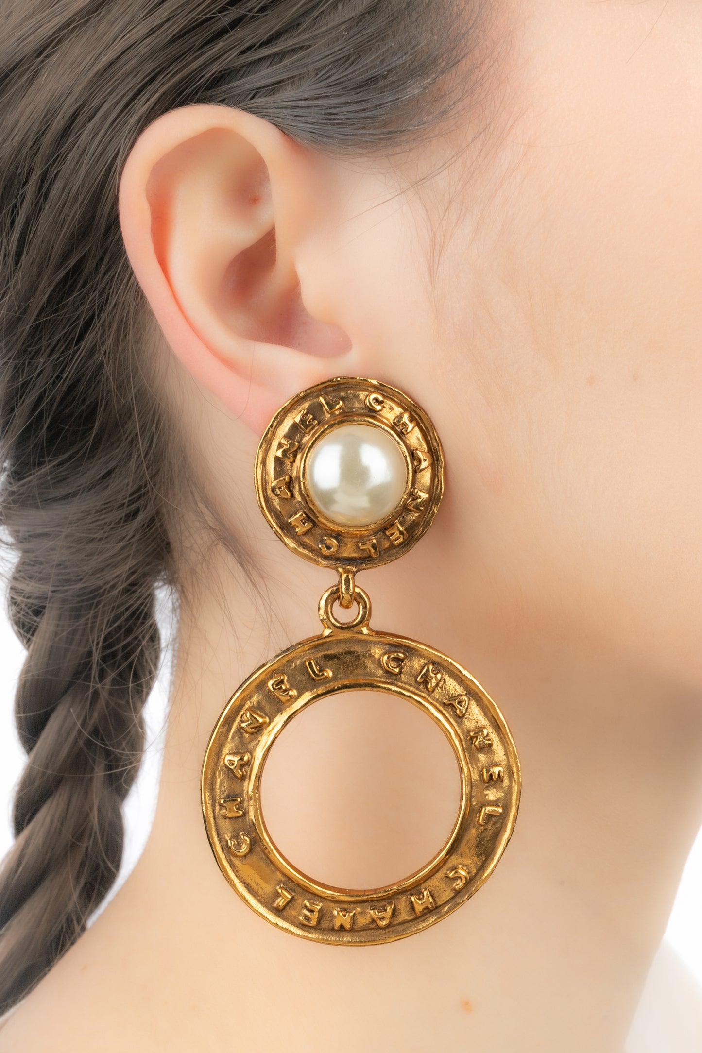 Boucles d'oreilles Chanel Printemps 1992