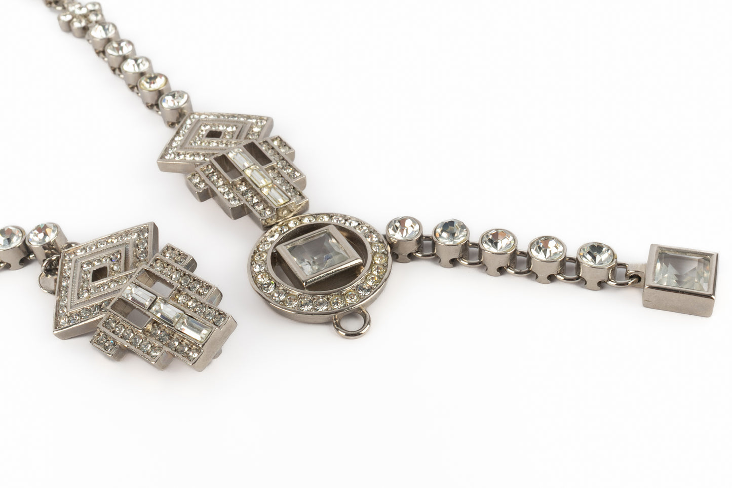 Ceinture argentée Dior 