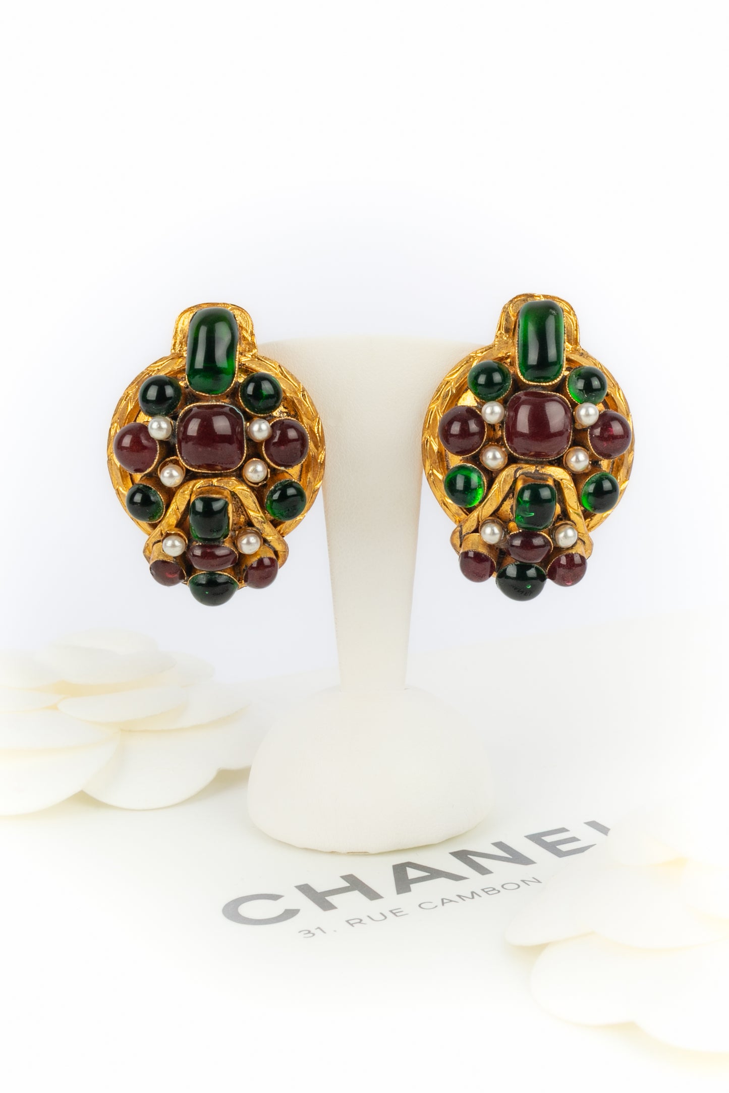 Boucles d'oreilles Chanel 1985's