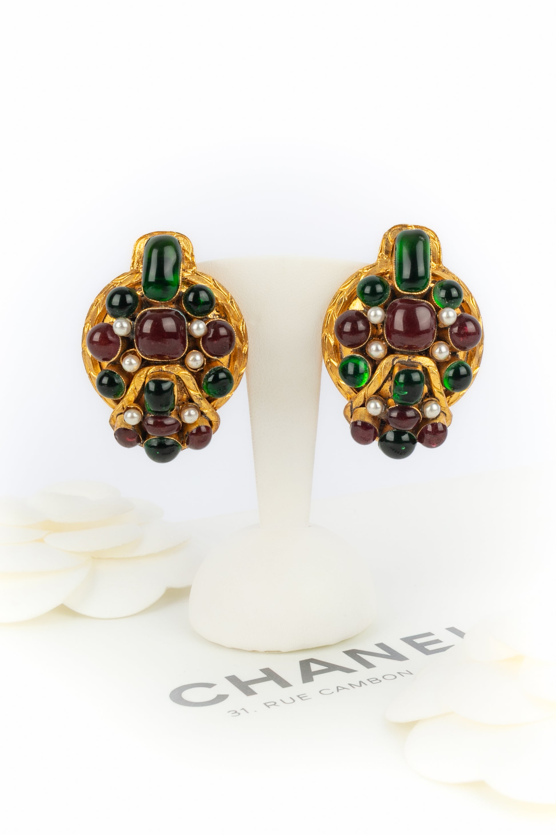 Boucles d'oreilles Chanel 1985's
