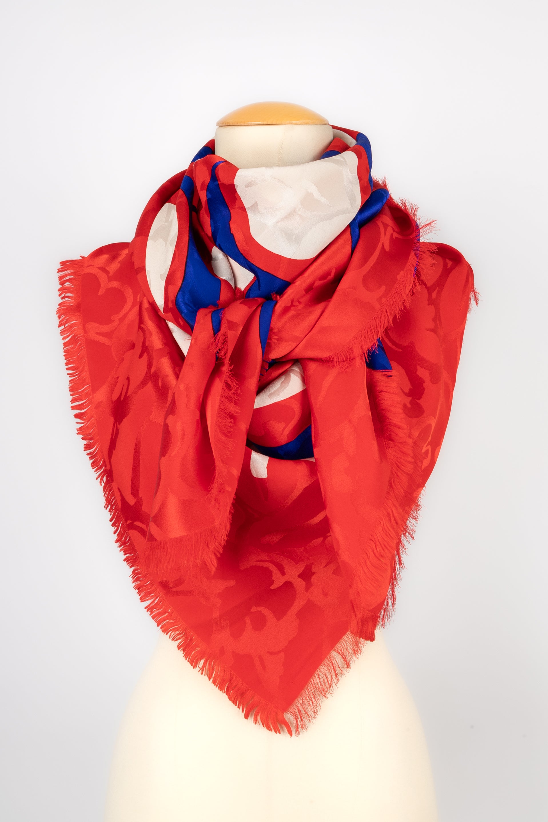 Grand foulard en soie Dior