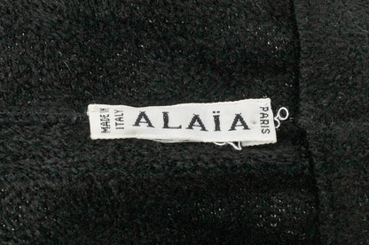 Longue jupe à pois Alaïa