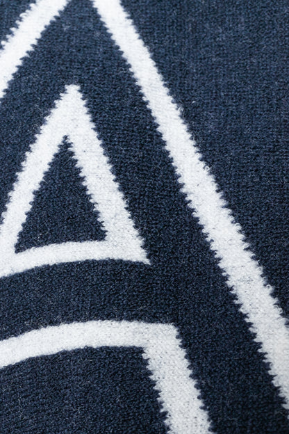 Écharpe bleu marine Chanel 