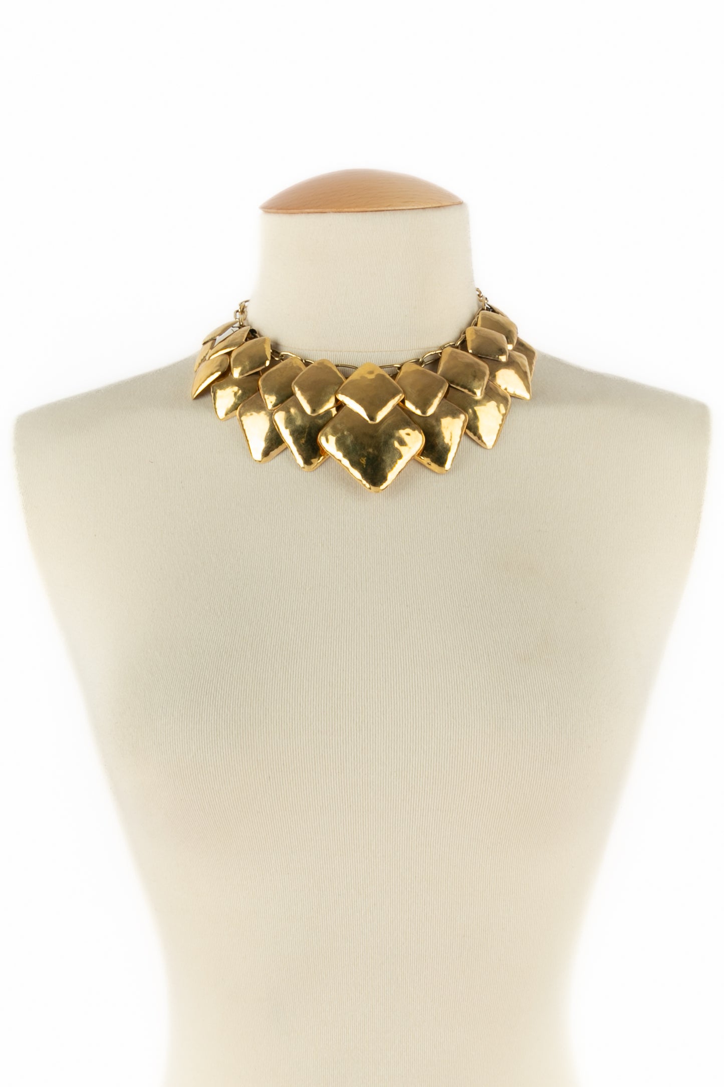 Collier doré Frances Patiky Stein