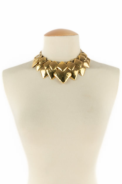 Collier doré Frances Patiky Stein