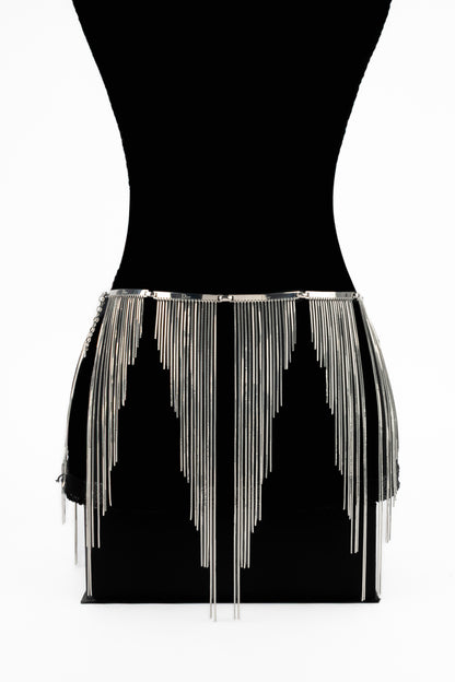 Ceinture argentée Christian Dior