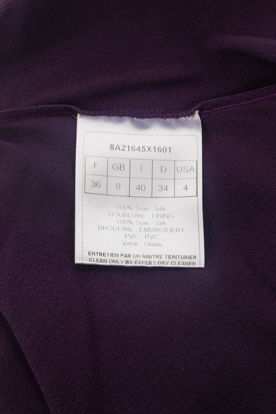 Robe du soir Christian Dior 2008