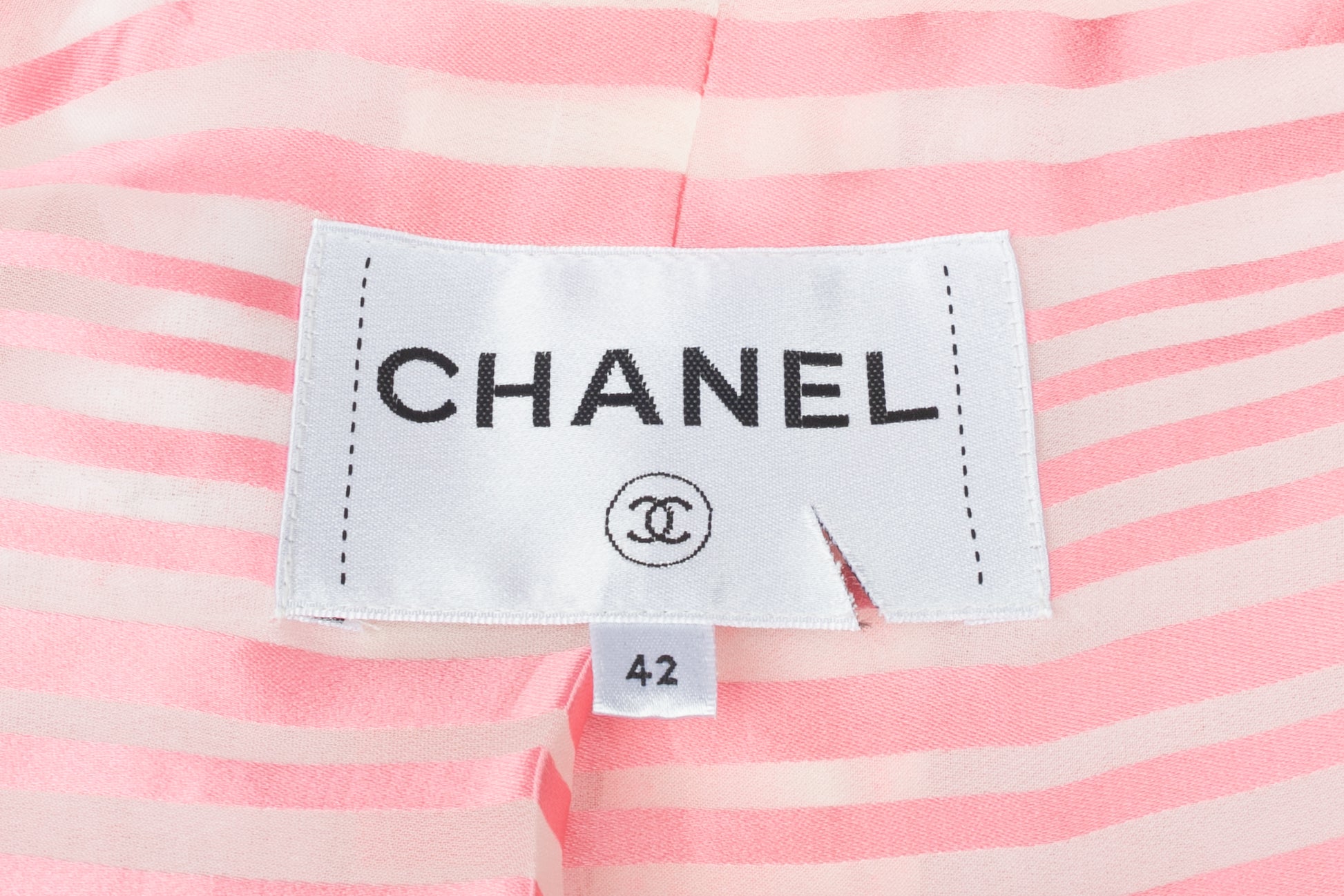 Veste rose Chanel Printemps 2020
