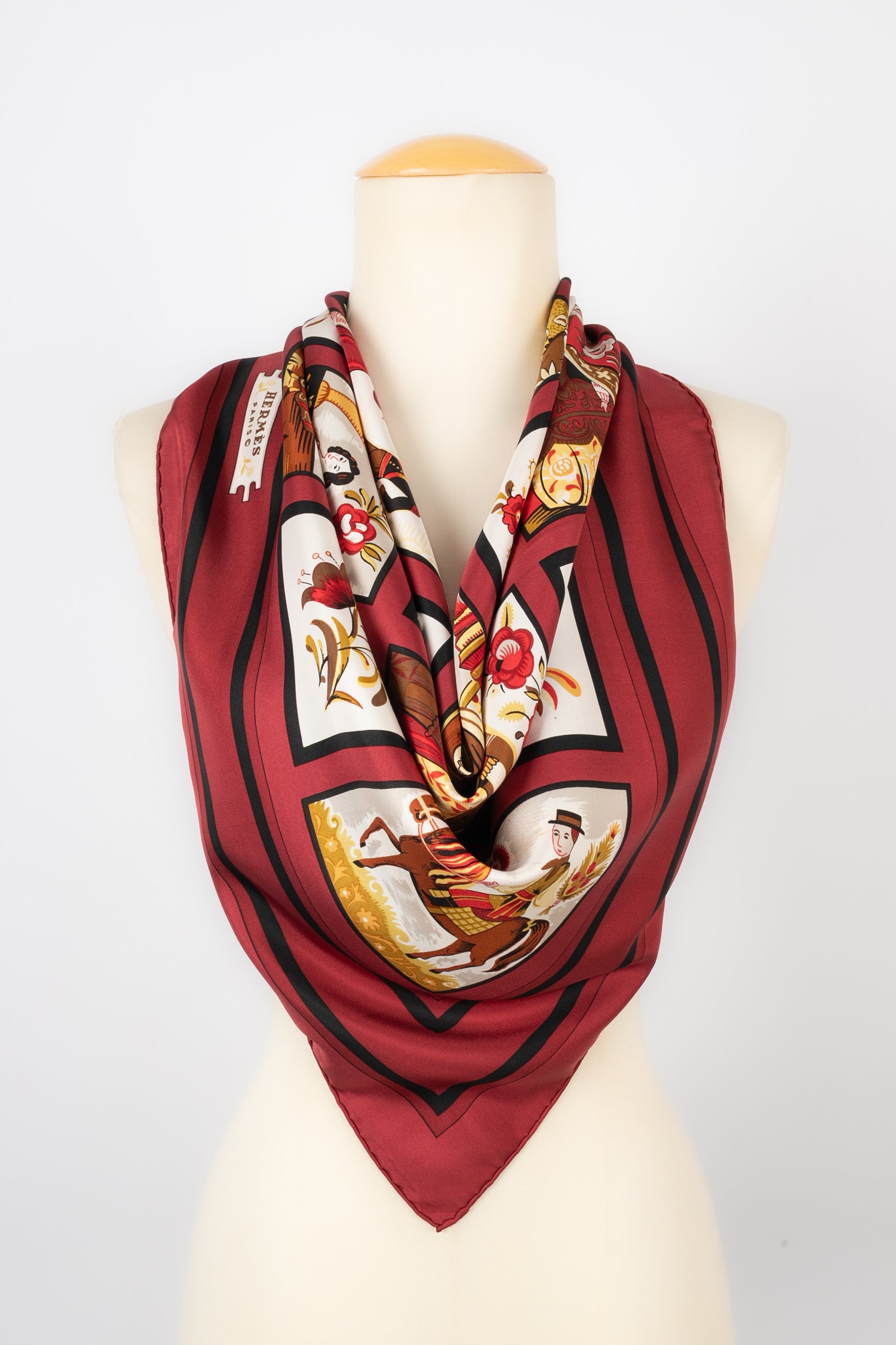 Foulard "Imagerie" Hermès