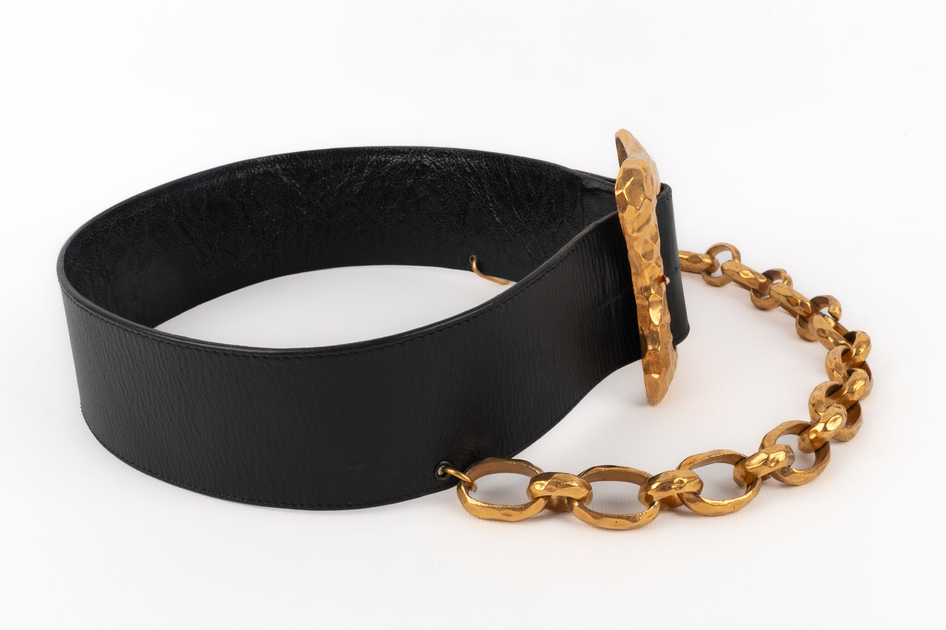 Ceinture en cuir Chanel Printemps 1993