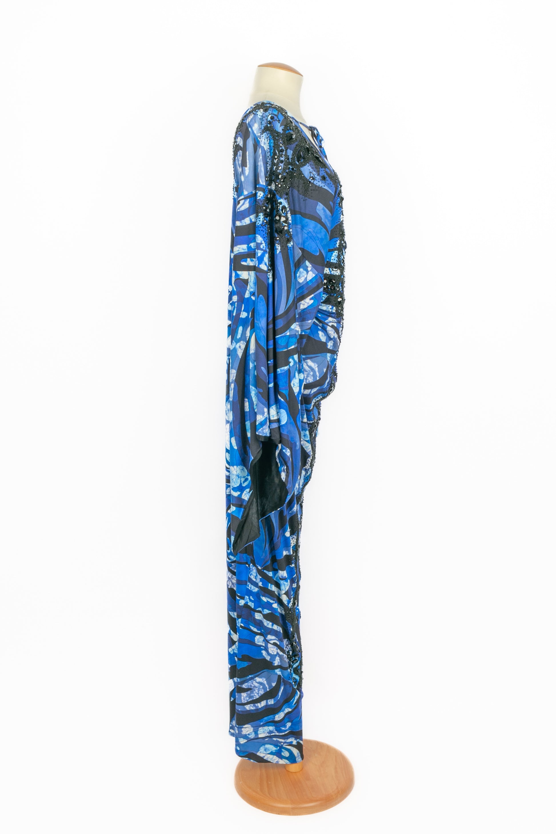 Robe bleue Emilio Pucci