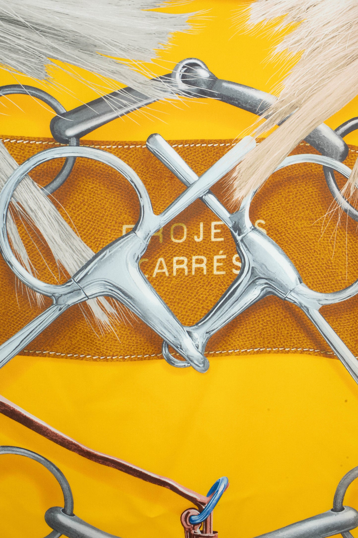 Foulard / Carré "Projets carrés au crayon" Hermès