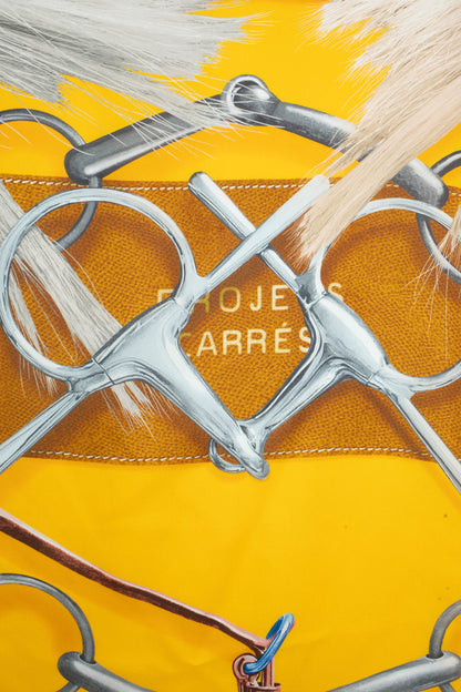 Foulard / Carré "Projets carrés au crayon" Hermès