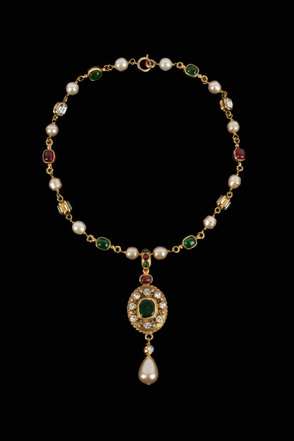 Collier byzantin Chanel 1985's
