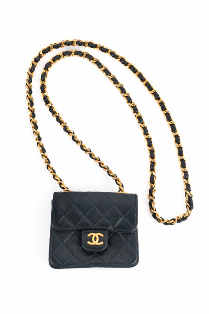 Sac "Classique Micro" Chanel circa 1990