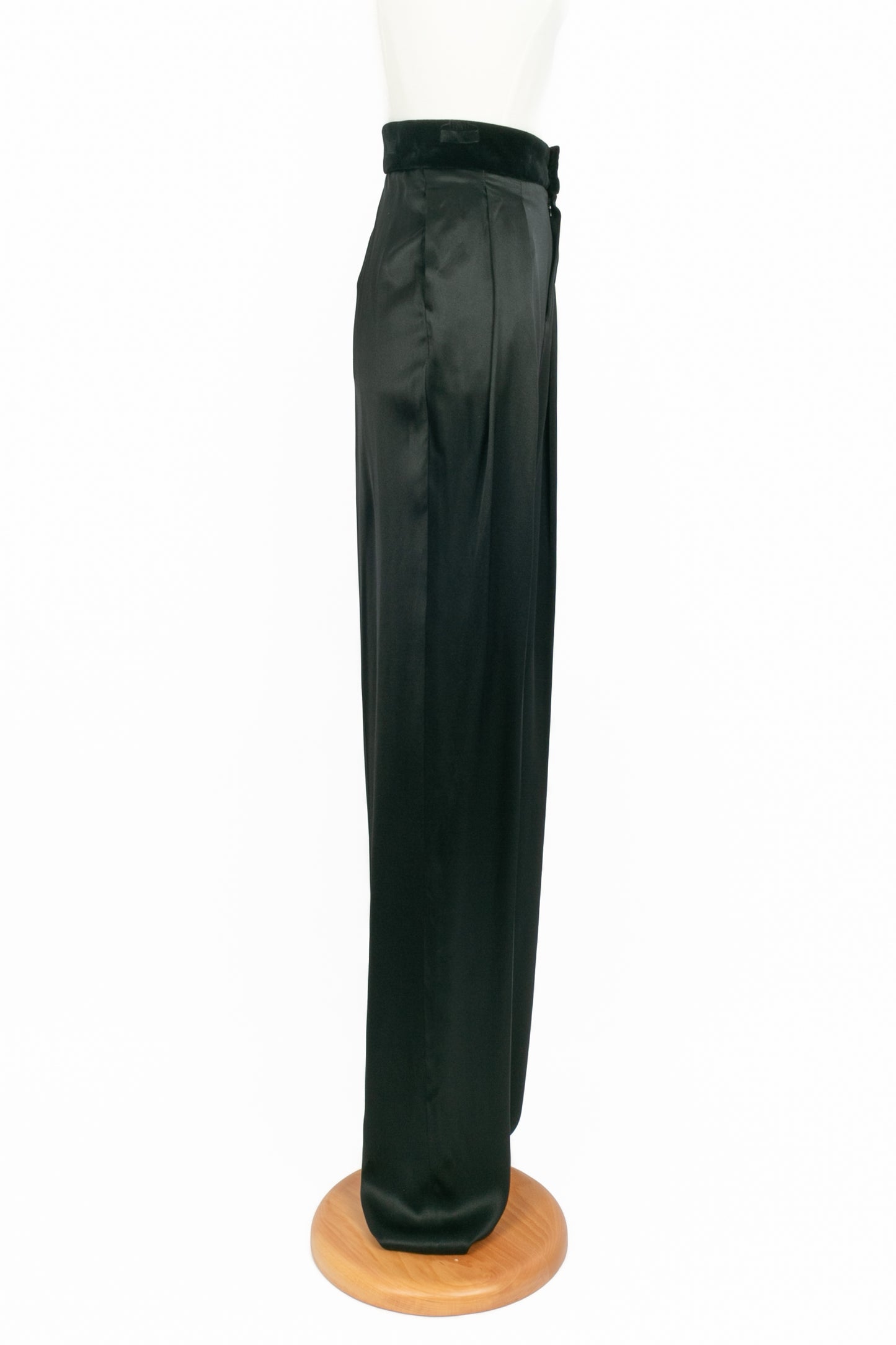 Pantalon en soie Gucci