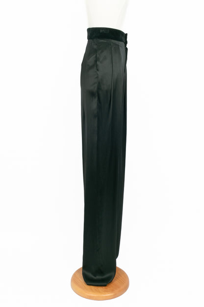 Pantalon en soie Gucci