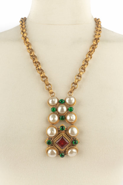 Collier byzantin Chanel 