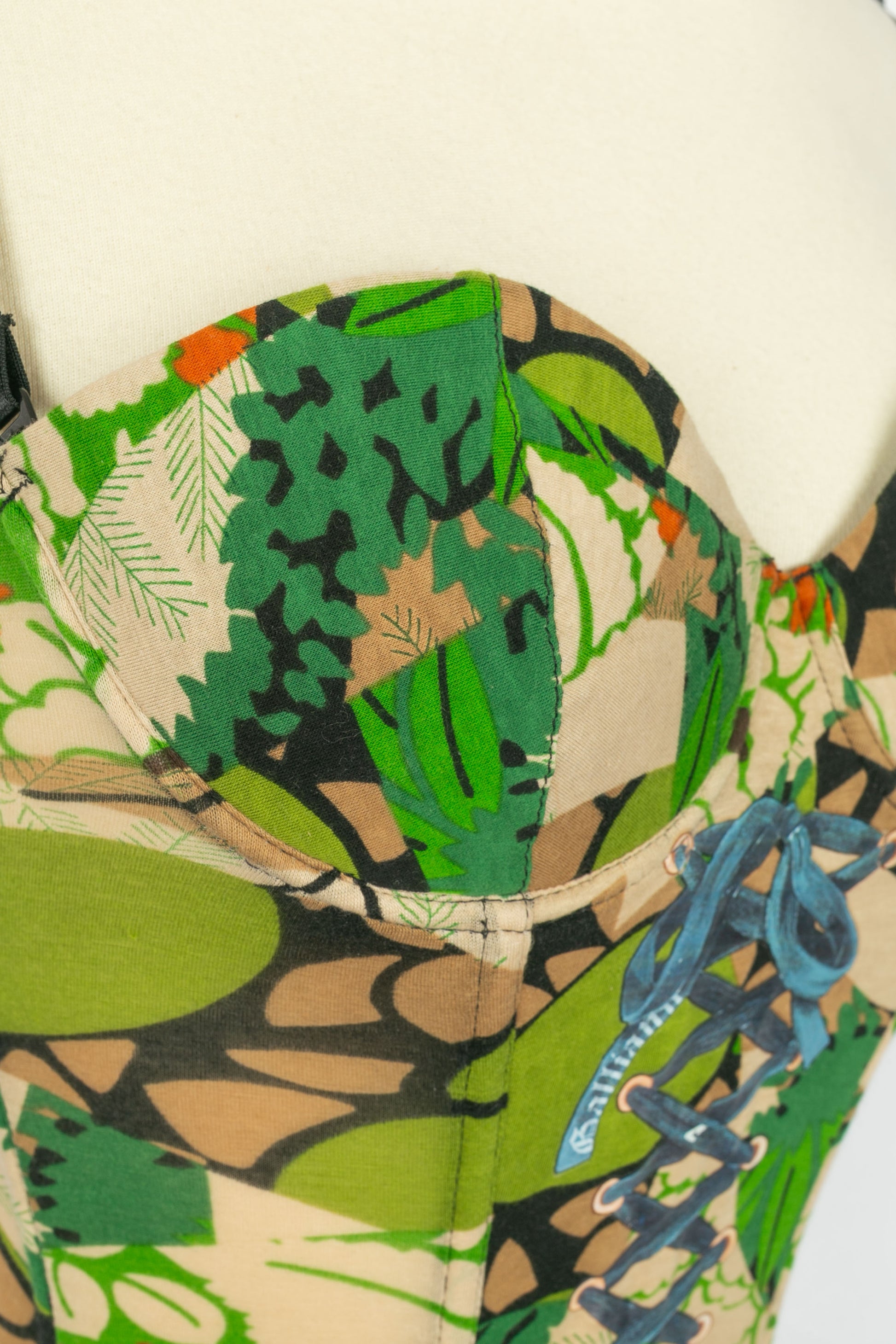 Haut bustier John Galliano