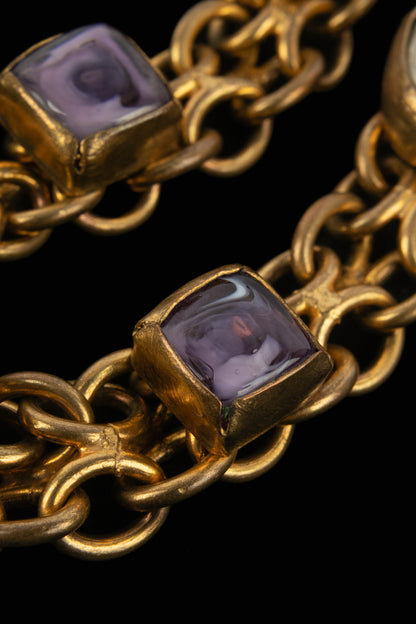 Parure Chanel X atelier Denez circa 1975