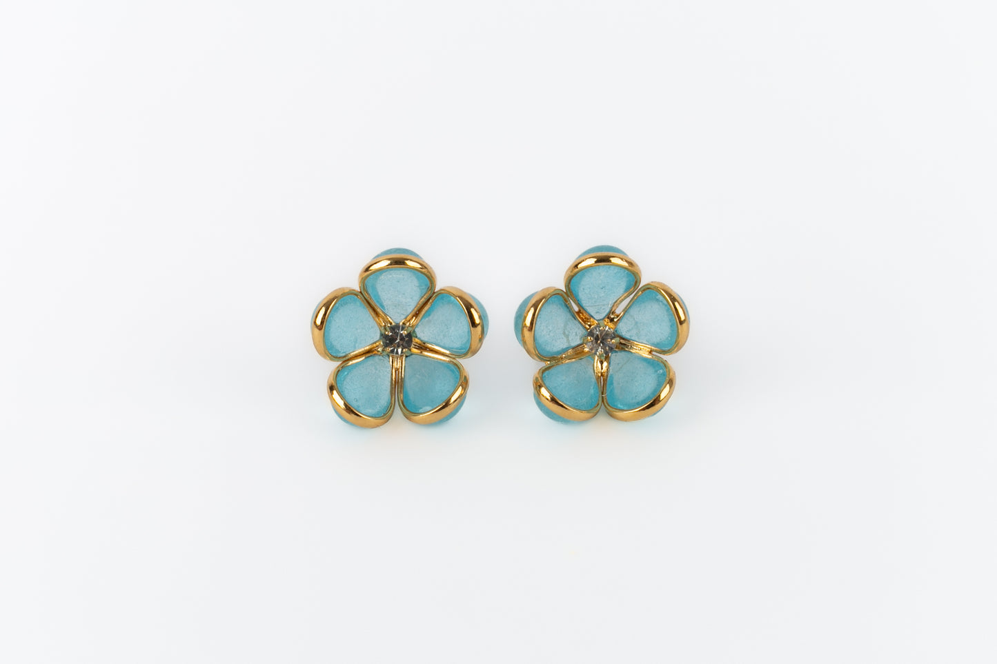 Boucles d'oreilles fleurs Augustine