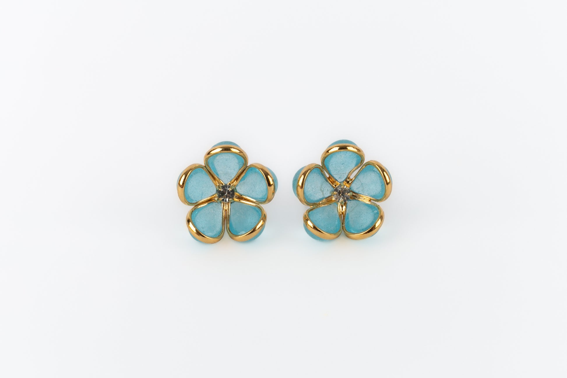 Boucles d'oreilles fleurs Augustine