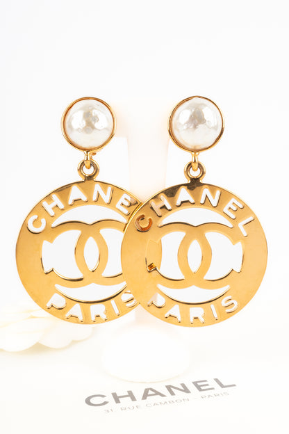 Boucles d'oreilles cc Chanel