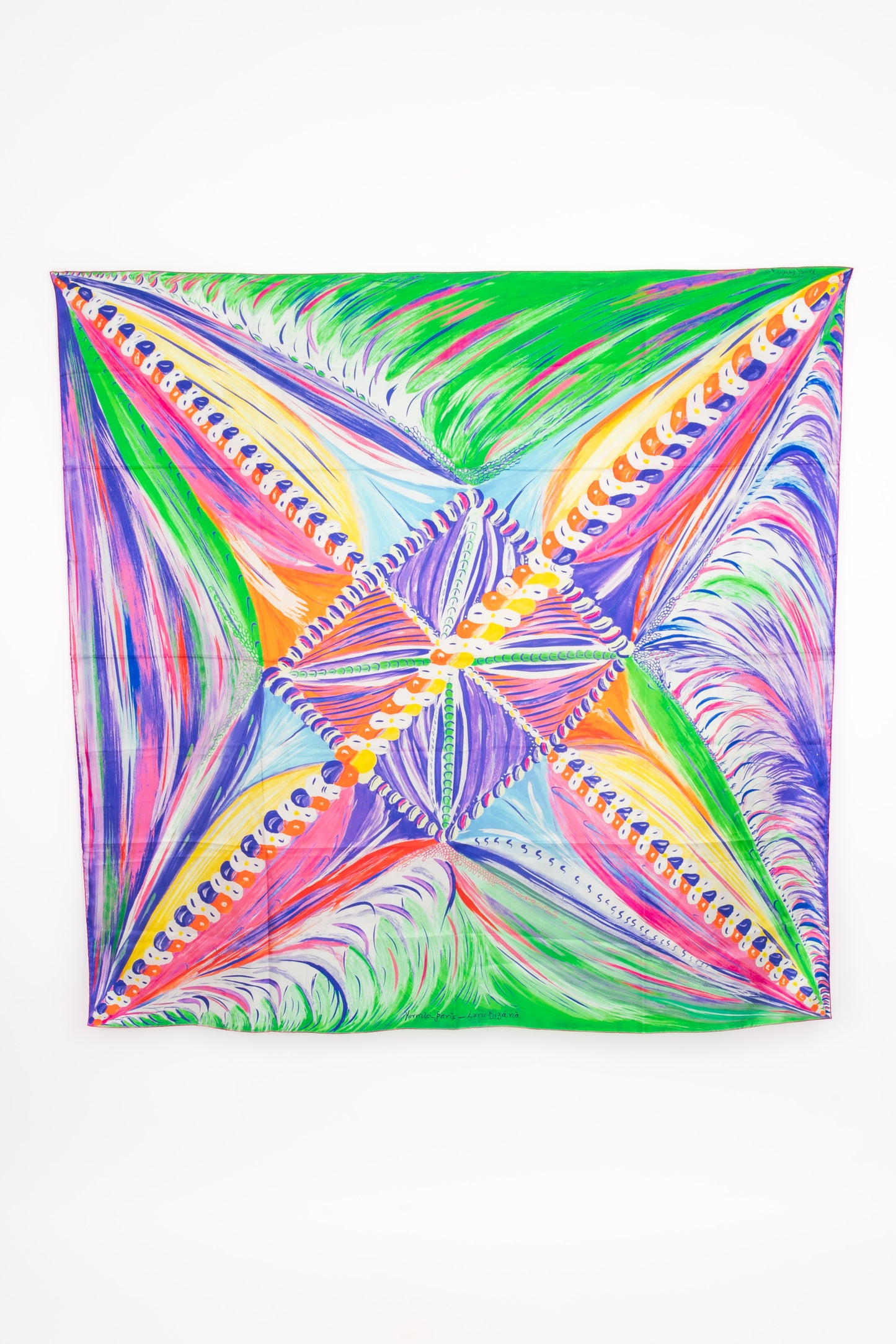 Foulard "Larubizana Le Bouclier de la Beauté" Hermès