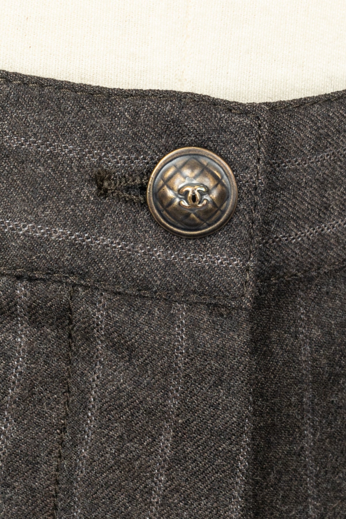 Pantalon en laine Chanel Automne 2004