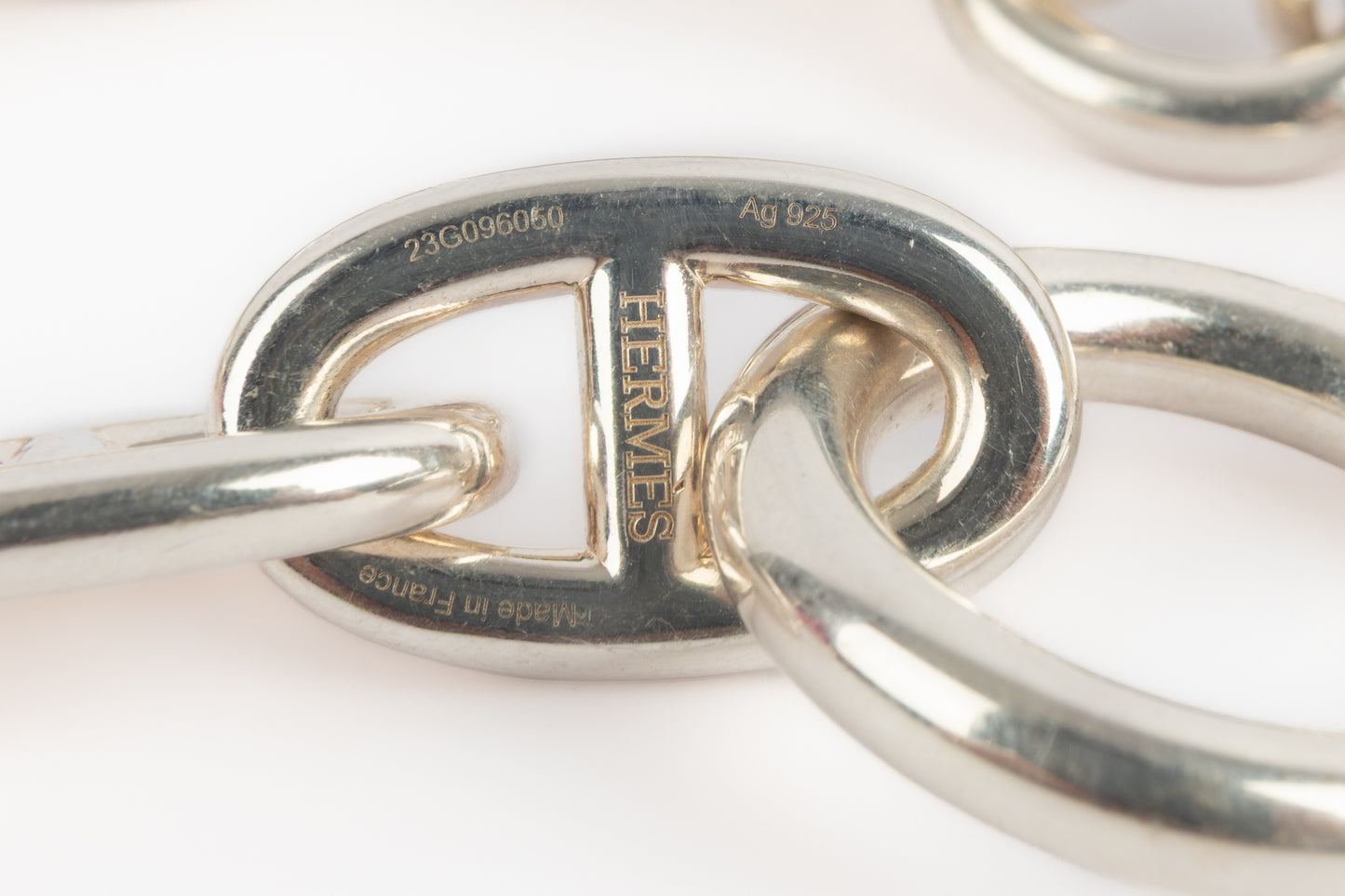 Bracelet "Chaîne d'ancre" Hermès grand modèle