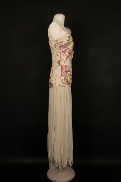 Robe fleurie Dior