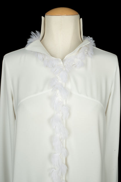Chemisier blanc Chanel 