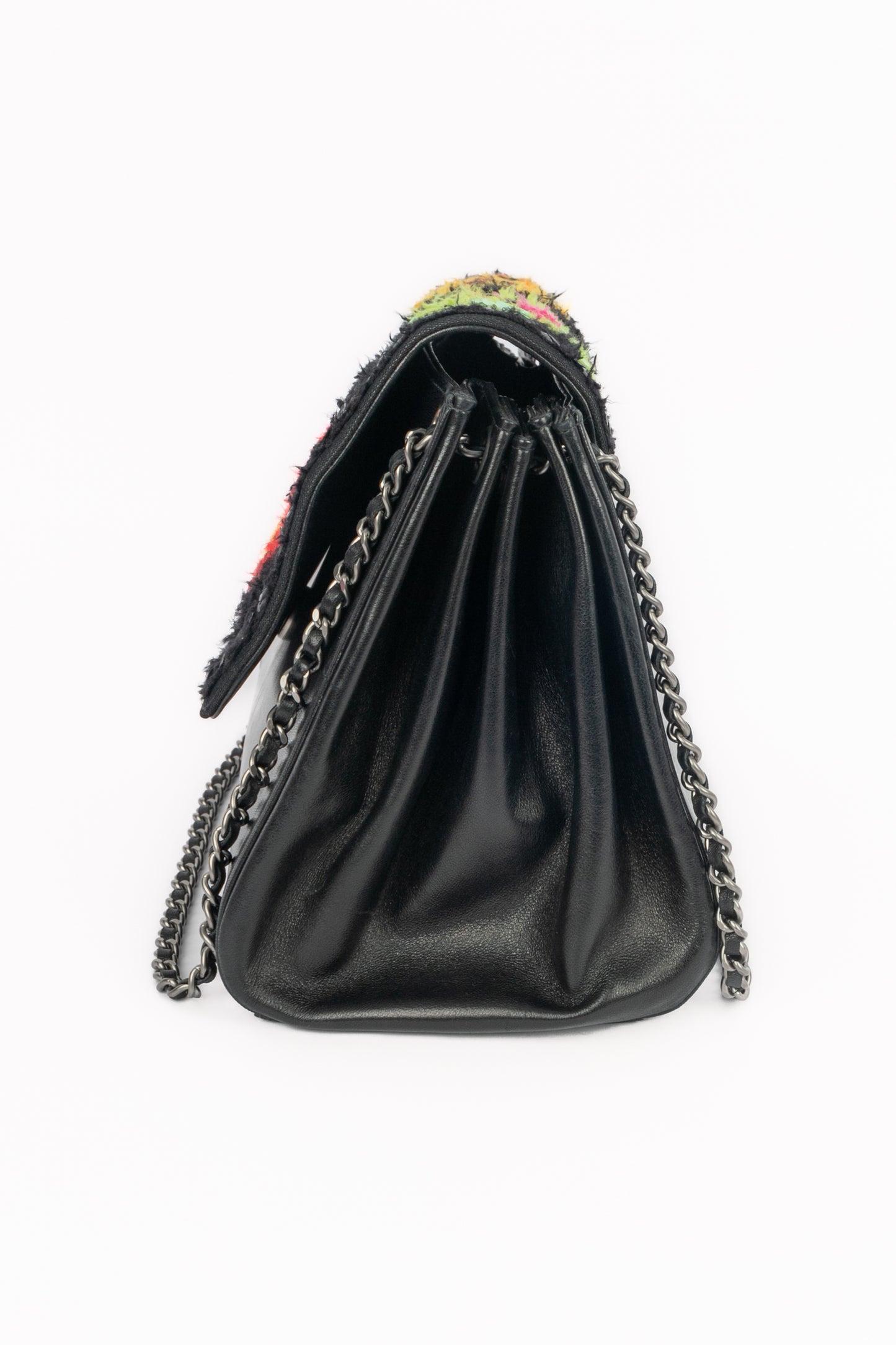 Sac en cuir brodé Chanel 2000