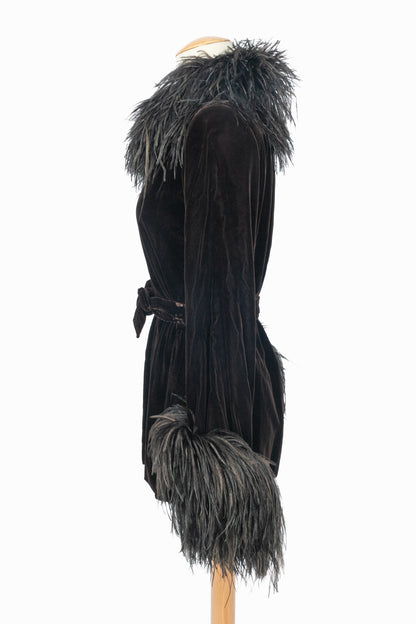 Veste Yves Saint Laurent Haute Couture 1980's