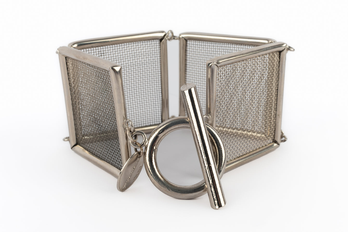 Bracelet argenté Paco Rabanne