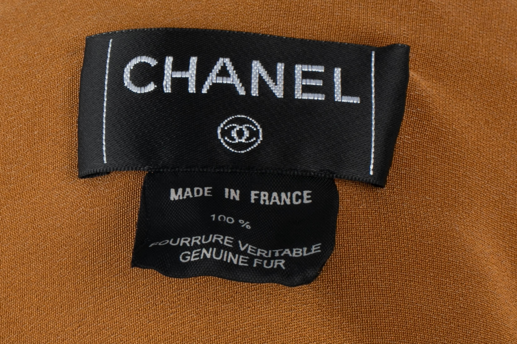 Grande étole en fourrure Chanel