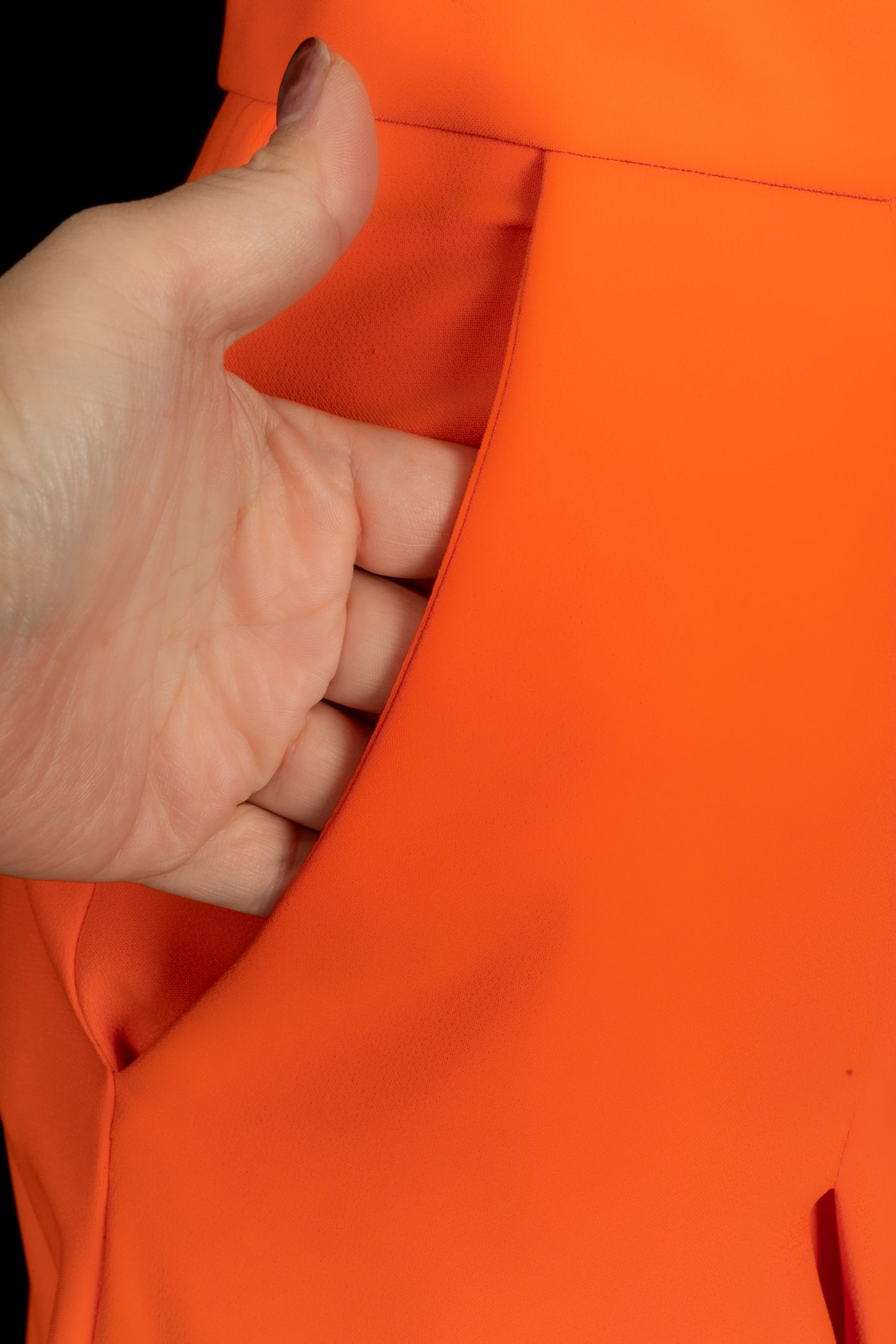 Pantalon orange Léonard
