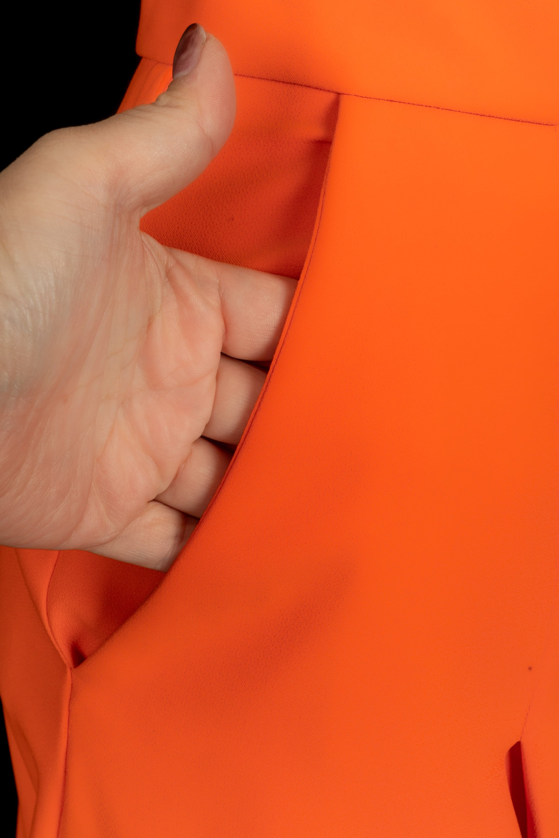 Pantalon orange Léonard