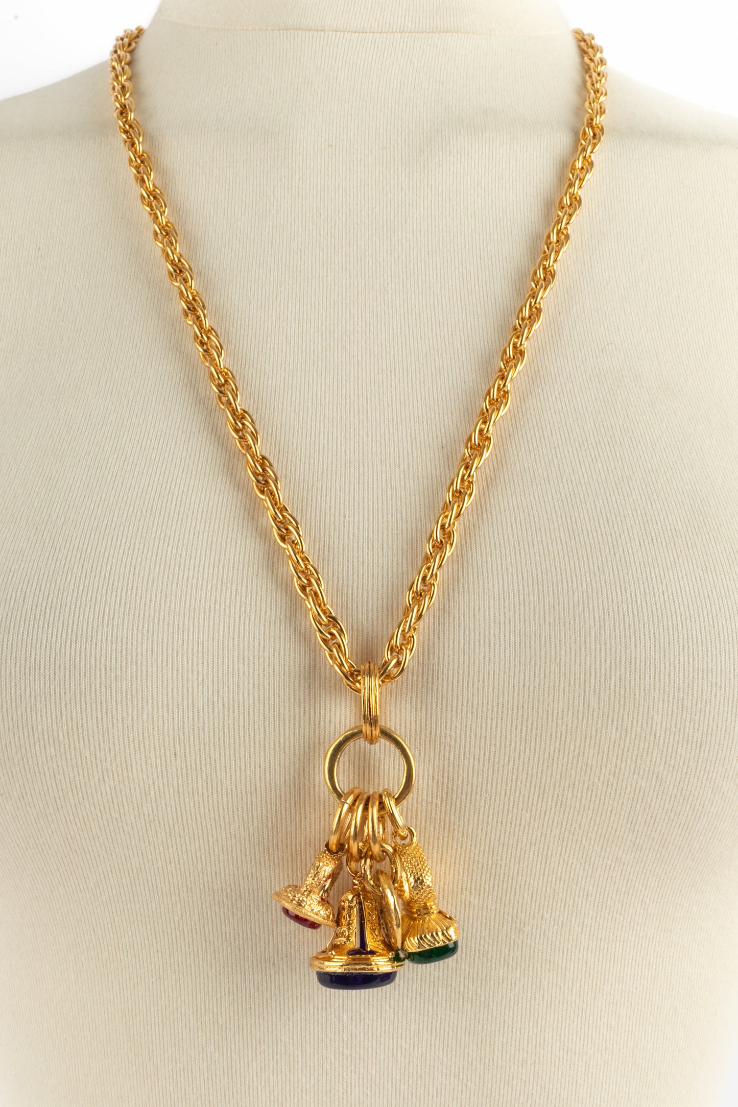 Collier "sceau" Chanel 1993