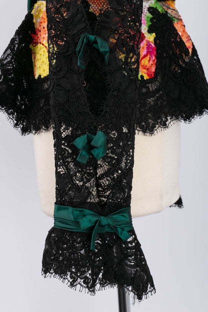 Ensemble en guipure Loris Azzaro 1996's