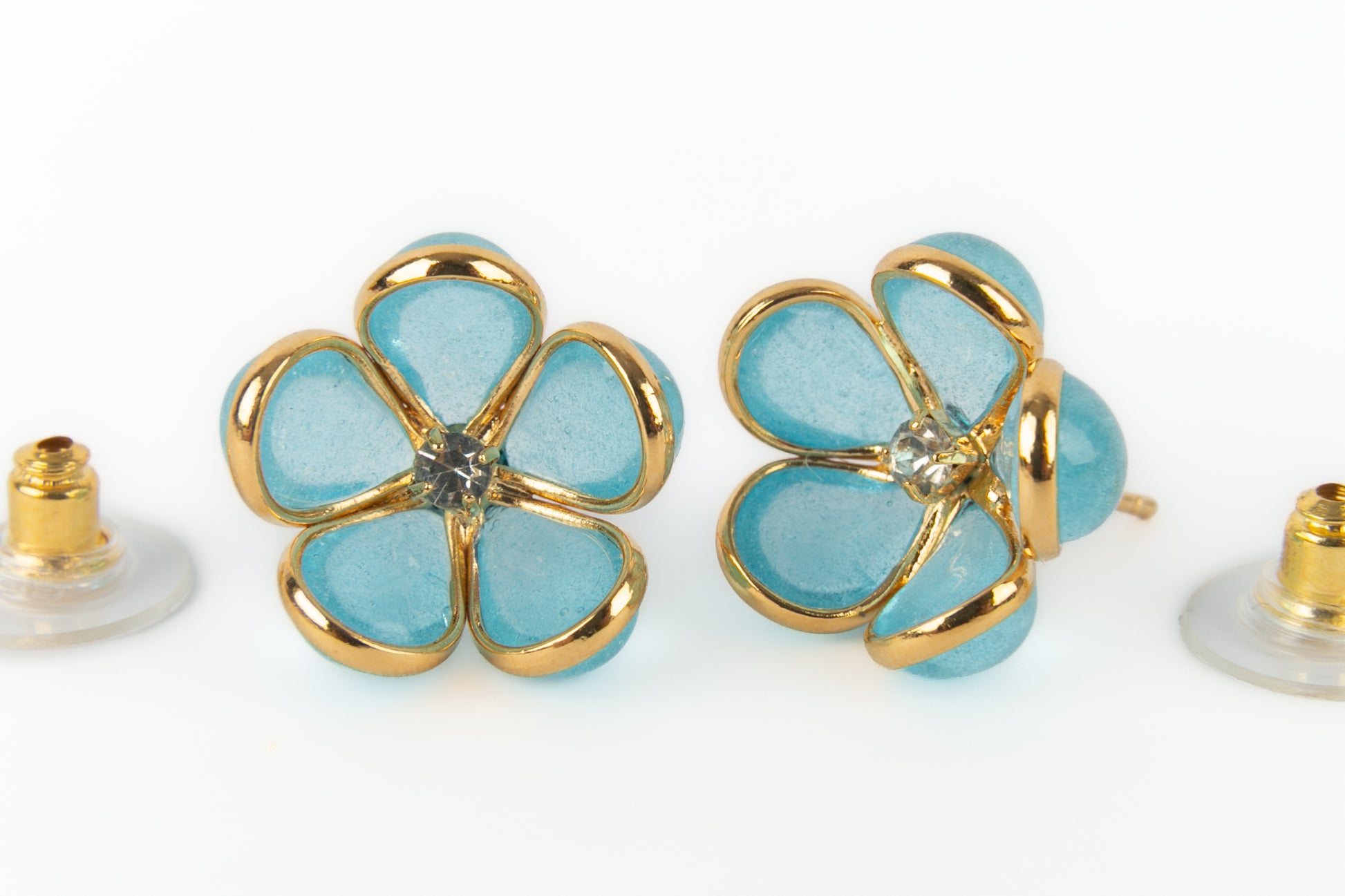 Boucles d'oreilles fleurs Augustine