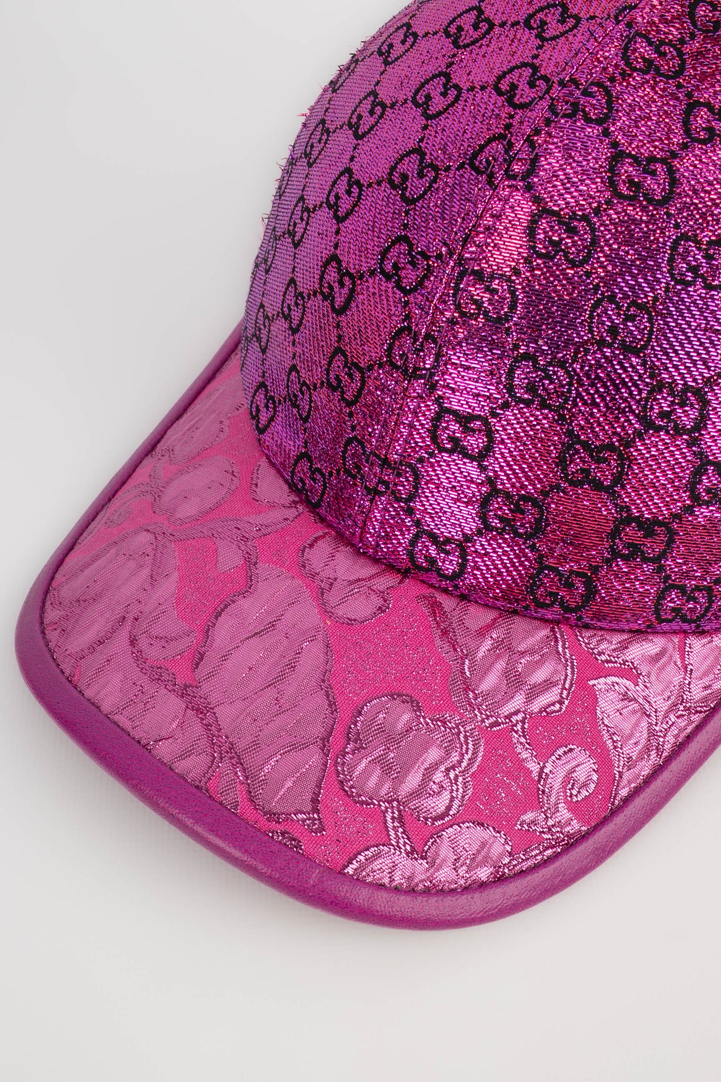 Casquette rose Gucci